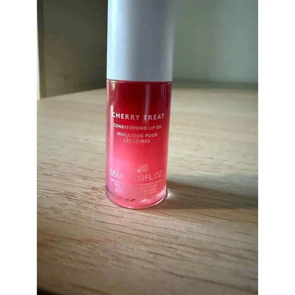 $25 Fenty Skin Cherry Treat Conditioning Lip Oil 5.6ml Full Size New